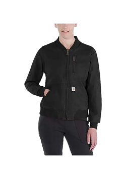 GIACCA CRAWFORD BOMBER JACKET BLACK 